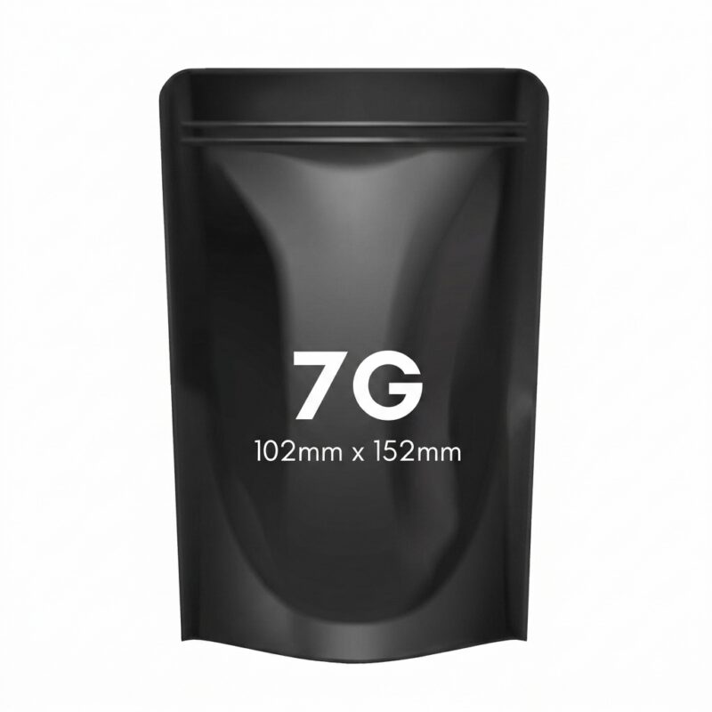 50pcs Black Foil Mylar Bag Vacuum Bags Sealer Food Storage