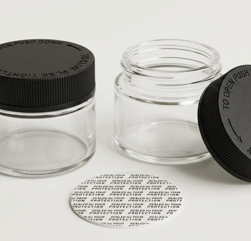 60ml Squat Glass Jar