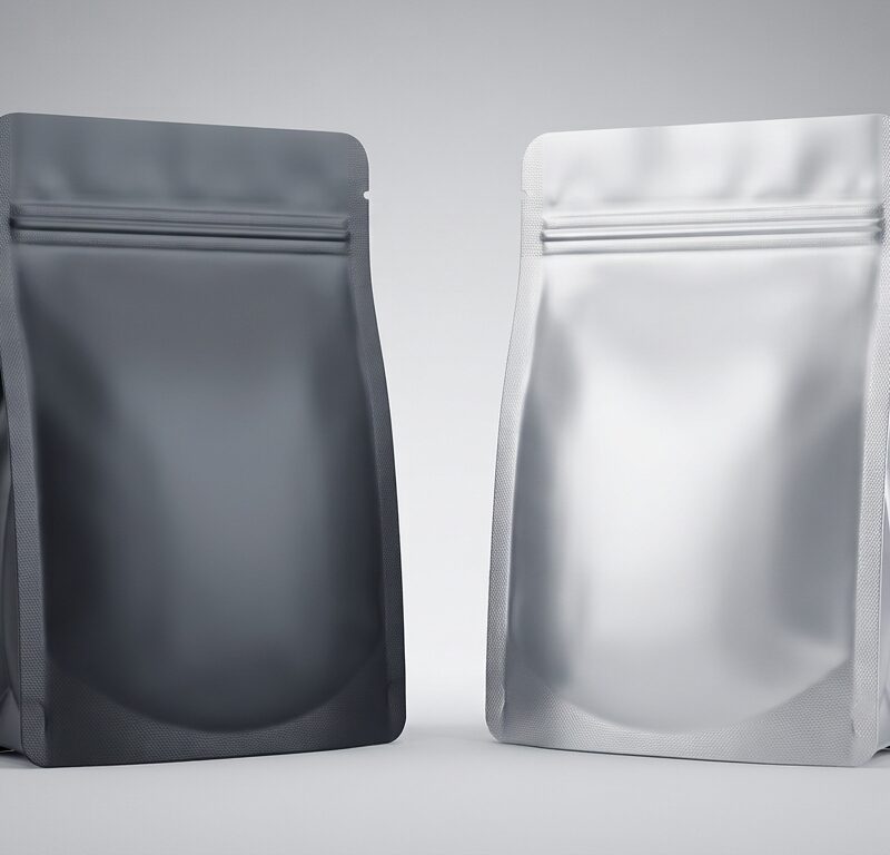 Standing mylar bags 3.5  12.5cm x 8.5cm